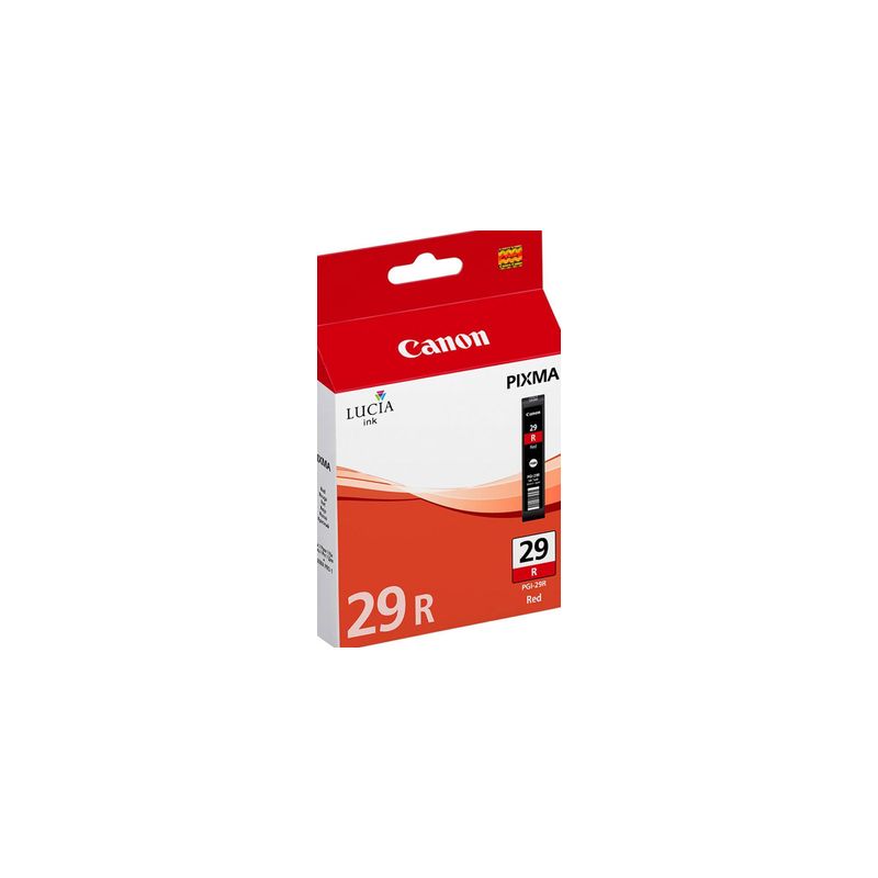 Cartucho de tinta original  -  CANON PGI-29 R  -  rojo  -  (4878B001)