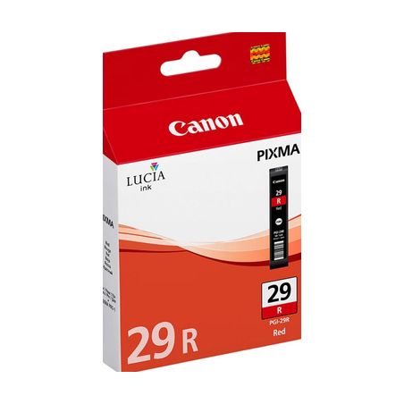 Cartucho de tinta original  -  CANON PGI-29 R  -  rojo  -  (4878B001)