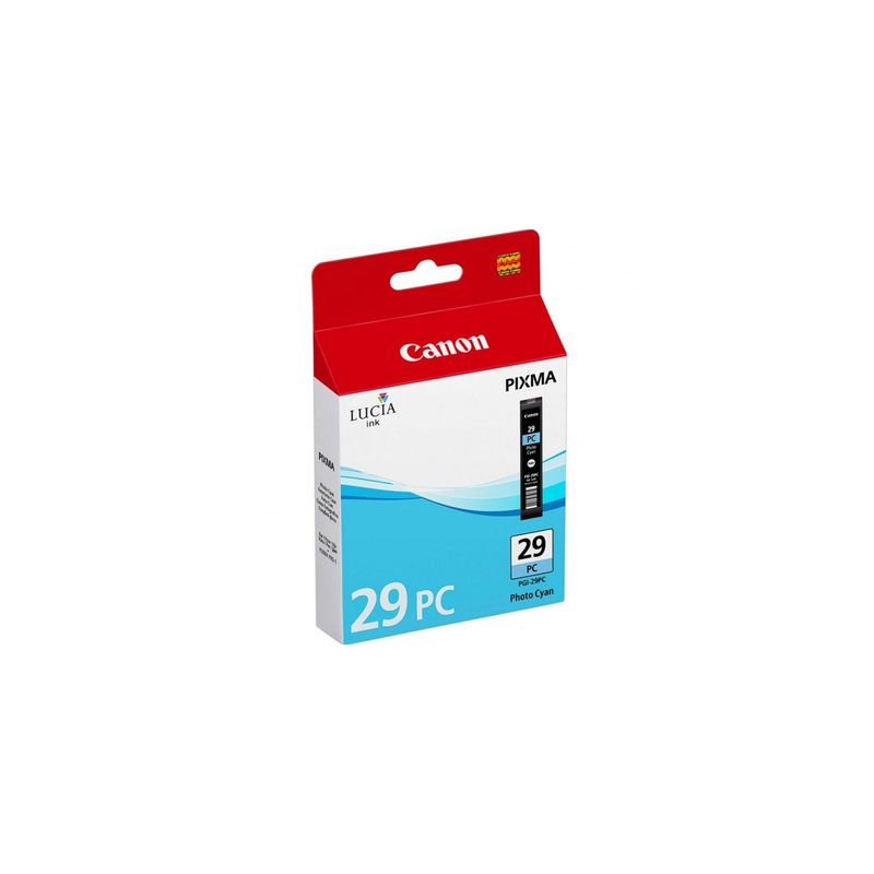 Cartucho de tinta original  -  CANON PGI-29 PC  -  cian foto  -  (4876B001)