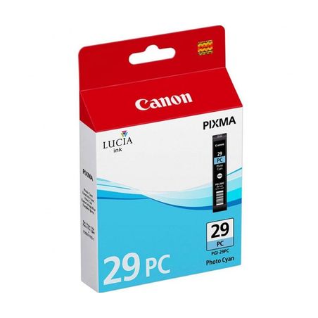 Cartucho de tinta original  -  CANON PGI-29 PC  -  cian foto  -  (4876B001)