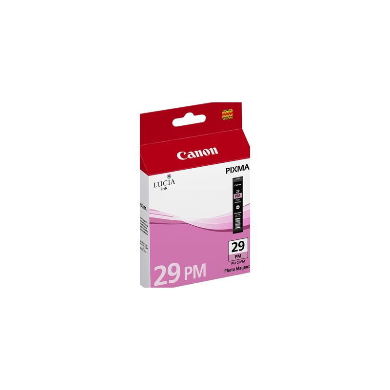 Cartucho de tinta original  -  CANON PGI-29 PM  -  magenta foto  -  (4877B001)