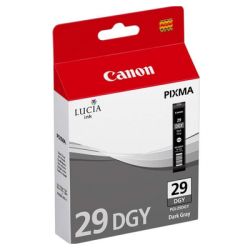 Cartucho de tinta original  -  CANON PGI-29 DGY  -  gris oscuro  -  (4870B001)