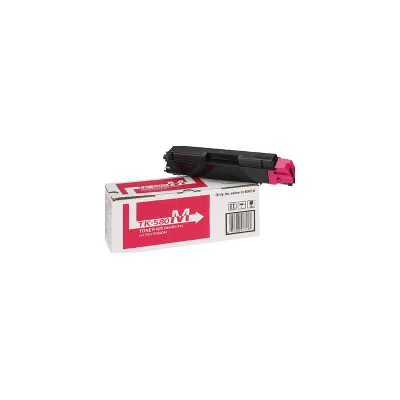 Toner original  -  KYOCERA TK-580M  -  magenta  -  (1T02KTBNL0)