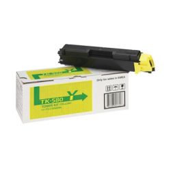 Toner original  -  KYOCERA TK-580Y  -  amarillo  -  (1T02KTANL0)