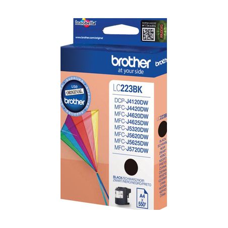Cartucho de tinta original  -  BROTHER LC223BK  -  negro  -  (LC223BK)