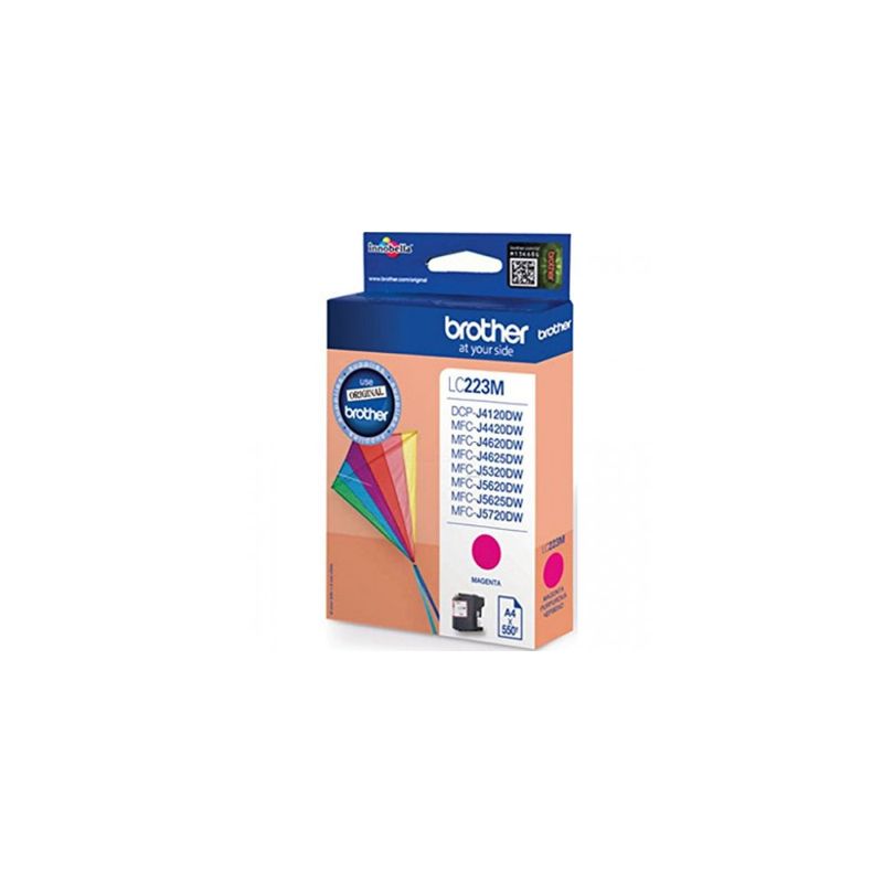 Cartucho de tinta original  -  BROTHER LC223M  -  magenta  -  (LC223M)