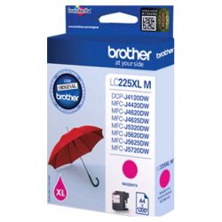 Cartucho de tinta original  -  BROTHER LC225XL M  -  magenta  -  (LC225XL)