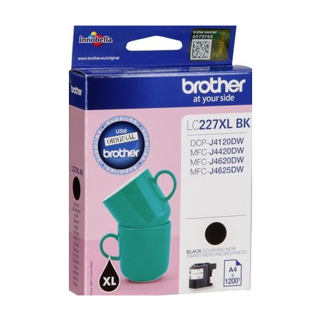Cartucho de tinta original  -  BROTHER LC227XL BK  -  negro  -  (LC227XLBK)