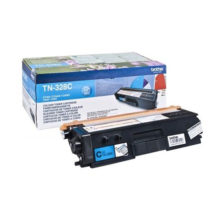 Toner original  -  BROTHER TN328C  -  cian  -  (TN-328C)