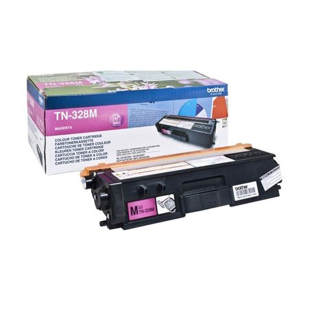 Toner original  -  BROTHER TN328M  -  magenta  -  (TN-328M)
