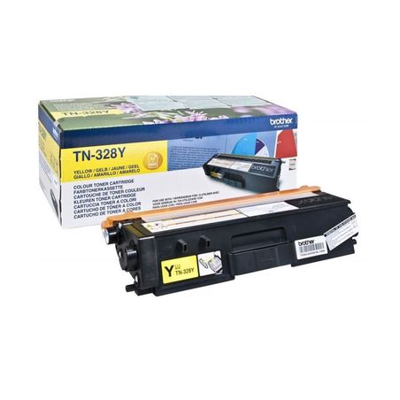 Toner original  -  BROTHER TN328Y  -  amarillo  -  (TN-328Y)