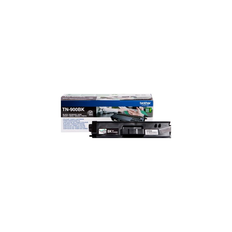 Toner original  -  BROTHER TN900BK  -  negro  -  (TN-900BK)