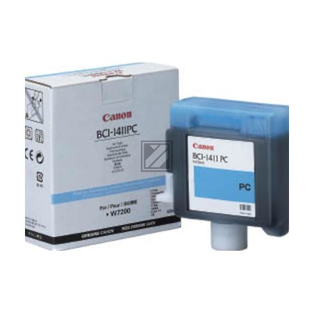 Cartucho de tinta original  -  CANON BCI-1411 PC  -  cian foto  -  (7578A001)