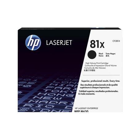 Toner original  -  HP 81X  -  negro  -  (CF281X)