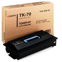 Toner original  -  KYOCERA TK-70  -  negro  -  (370AC010)
