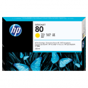Cartucho de tinta original  -  HP 80  -  amarillo  -  (C4848A)