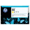 Cartucho de tinta original  -  HP 80  -  amarillo  -  (C4848A)
