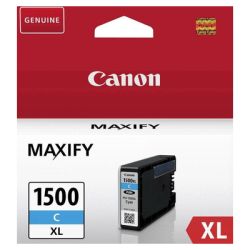 Cartucho de tinta original  -  CANON PGI 1500XL  -  cian  -  (9193B001) -  grande capacité
