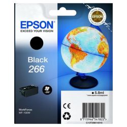 Cartucho de tinta original  -  EPSON 266  -  negro  -  (C13T26614010)