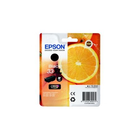 Cartucho de tinta original  -  EPSON 33XL  -  negro  -  (C13T33514012)  -  gran capacidad