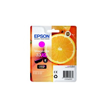 Cartucho de tinta original  -  EPSON 33XL  -  magenta  -  (C13T33634012)  -  gran capacidad
