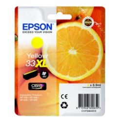 Cartucho de tinta original  -  EPSON 33XL  -  amarillo  -  (C13T33644012)  -  gran capacidad