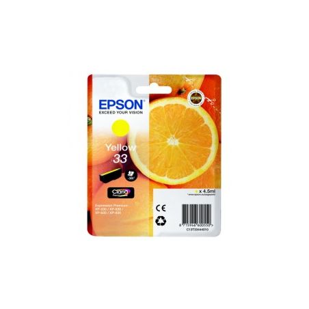 Cartucho de tinta original  -  EPSON 33  -  amarillo  -  (C13T33444012)