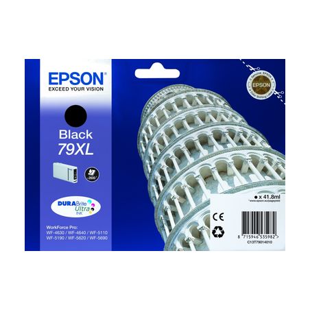 Cartucho de tinta original  -  EPSON 79XL  -  negro  -  (C13T79014010)  -  gran capacidad