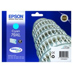 Cartucho de tinta original  -  EPSON 79XL  -  cian  -  (C13T79024010)  -  gran capacidad
