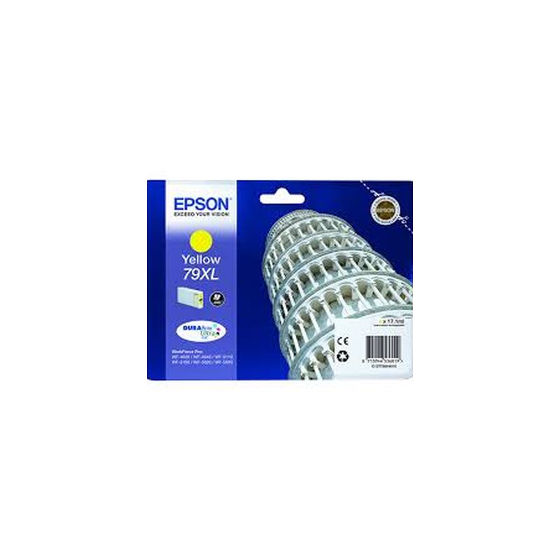 Cartucho de tinta original  -  EPSON 79XL  -  amarillo  -  (C13T79044010)  -  gran capacidad