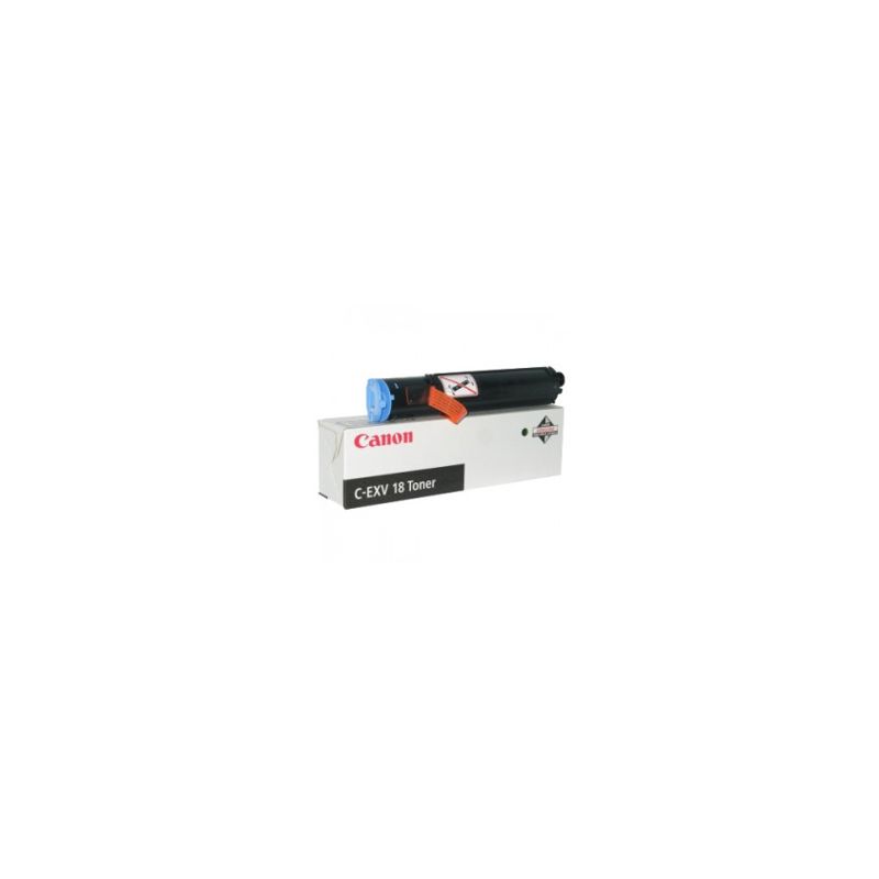 Toner original  -  CANON CEXV 18  -  negro  -  (0386B002)