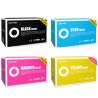 Pack de 4 toners compatibles  -  SAMSUNG P404C  -  1 negro + 1 cian + 1 magenta + 1 amarillo  -  (CLT-P404C)