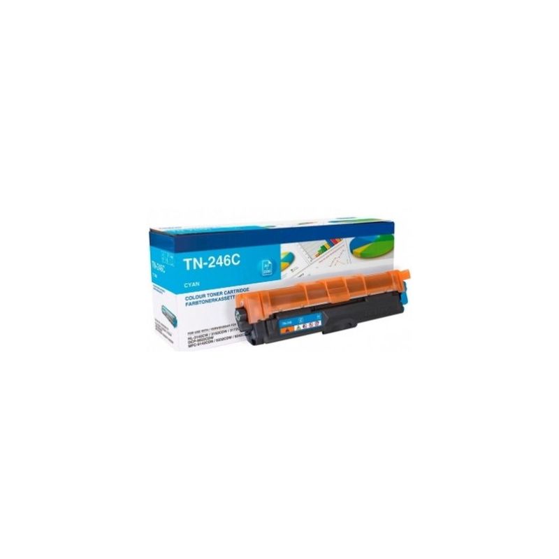 Toner original  -  BROTHER TN-246 C  -  cian  -  (TN-246C)