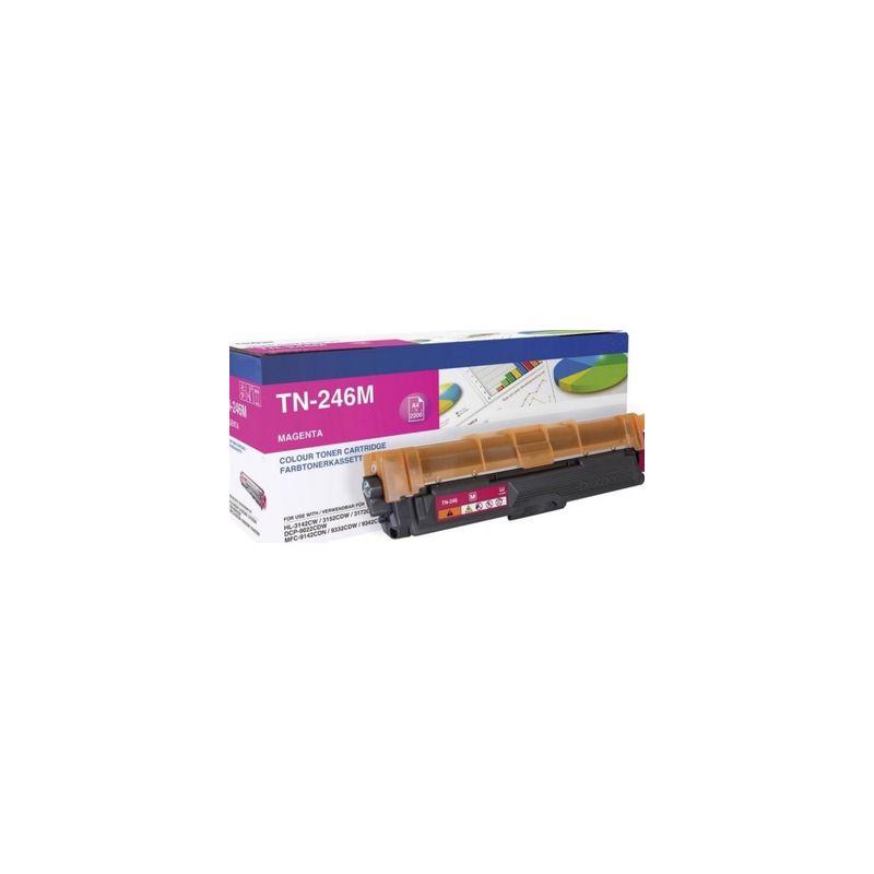 Toner original  -  BROTHER TN-246 M  -  magenta  -  (TN-246M)