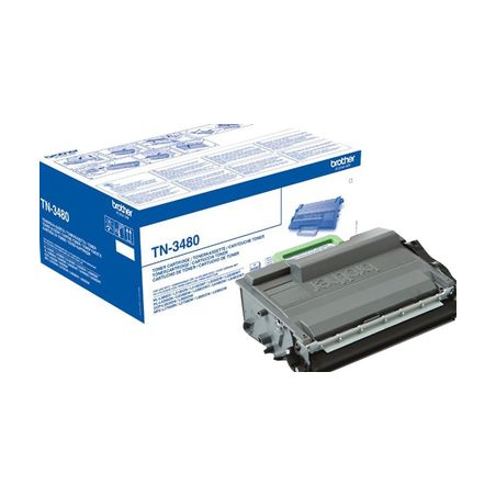 Toner original  -  BROTHER TN-3480  -  negro  -  (TN-3480)