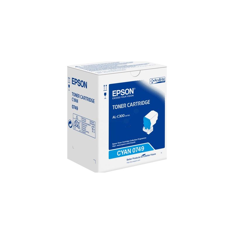 Toner original  -  EPSON 0749  -  cian  -  (C13S050749)