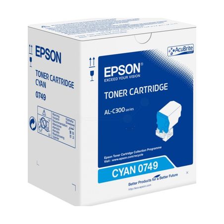 Toner original  -  EPSON 0749  -  cian  -  (C13S050749)
