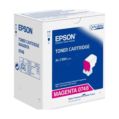 Toner original  -  EPSON 0748  -  magenta  -  (C13S050748)
