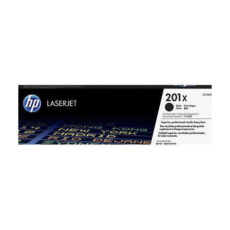 Toner original  -  HP 201X  -  negro  -  (CF400X)