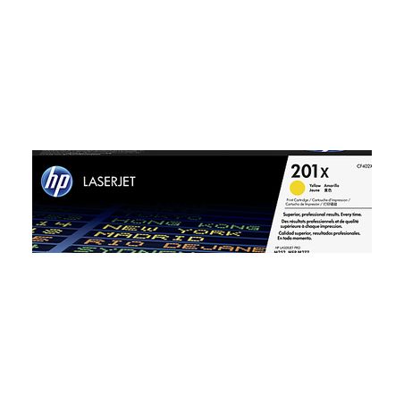 Toner original  -  HP 201X  -  amarillo  -  (CF402X)