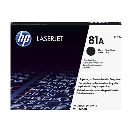 Toner original  -  HP 81A  -  negro  -  (CF281A)