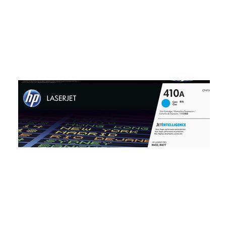 Toner original  -  HP 410A  -  cian  -  (CF411A)