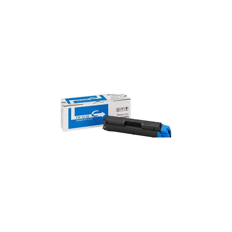 Toner original  -  KYOCERA TK-5135 C  -  cian  -  (1T02PACNL0)