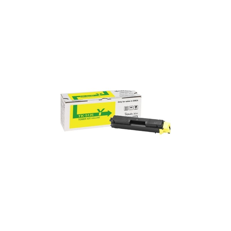 Toner original  -  KYOCERA TK-5135 Y  -  amarillo  -  (1T02PAANL0)