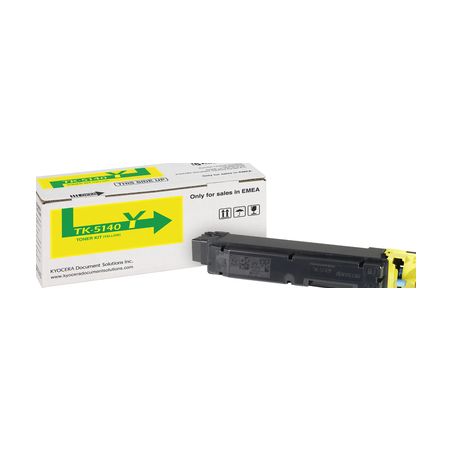 Toner original  -  KYOCERA TK-5140  -  amarillo  -  (1T02NRANL0)