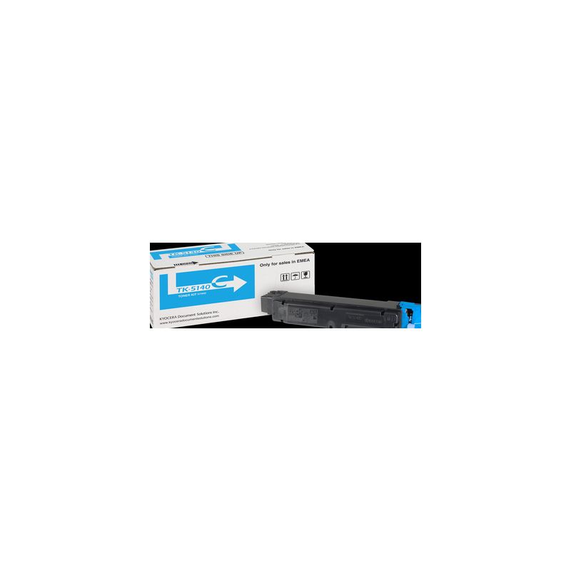 Toner original  -  KYOCERA TK-5140 C  -  cian  -  (1T02NRCNL0)