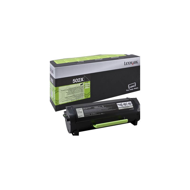 Toner original  -  LEXMARK 502X  -  negro  -  (50F2X00)