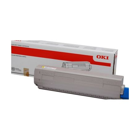 Toner original  -  OKI 44844505  -  amarillo  -  (44844505)