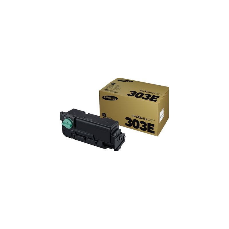 Toner original  -  SAMSUNG 303E  -  negro  -  (MLT-D303E)