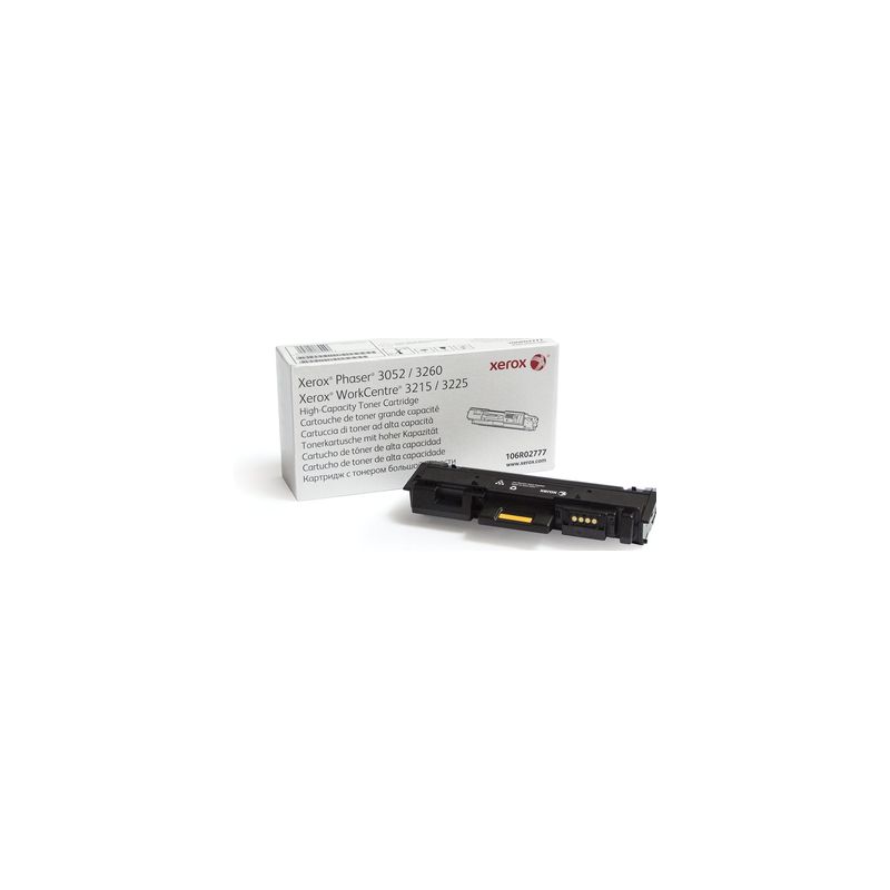 Toner original  -  XEROX 106 R 02777  -  negro  -  (106R02777)
